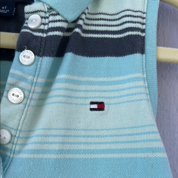Tommy Hilfiger Pastel Striped Polo Dress - Picture 3 of 6